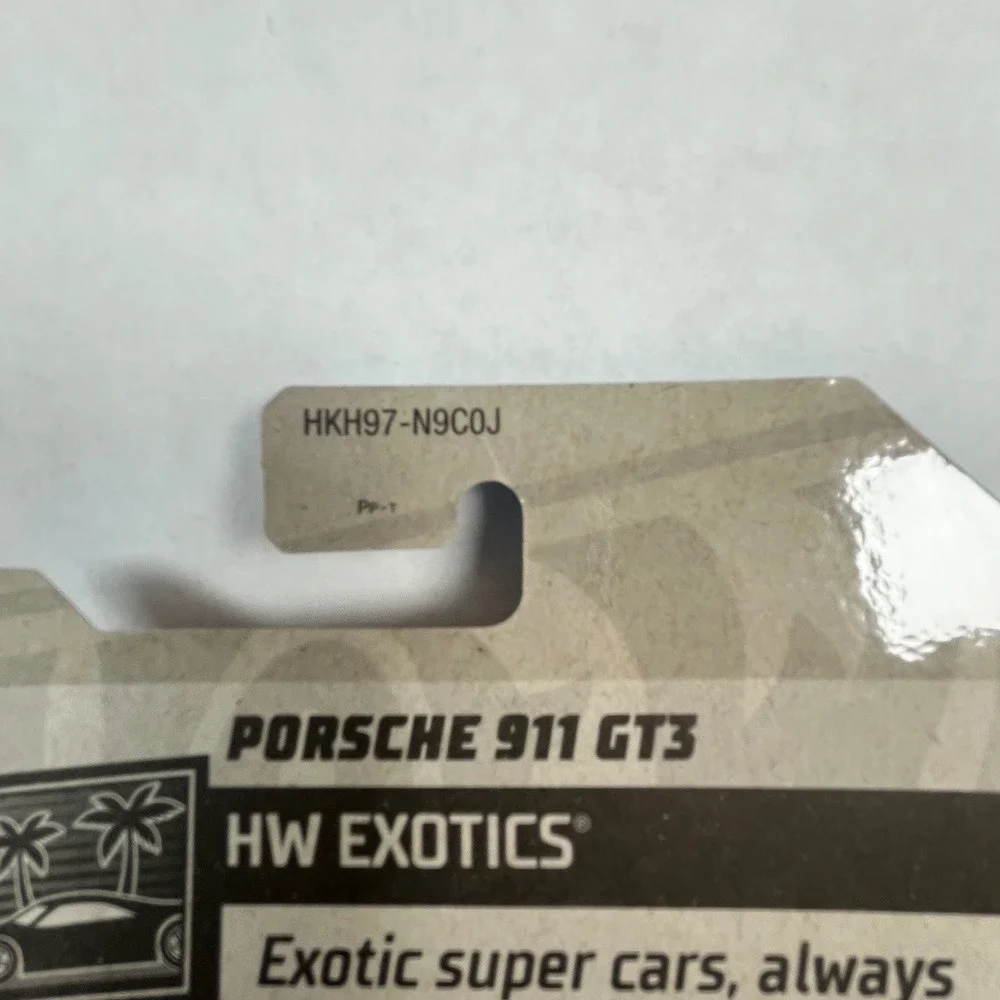 Hot Wheels Porsche 911 GT3 Red HW Exotics‎ 2 10 Toy Car Collectible